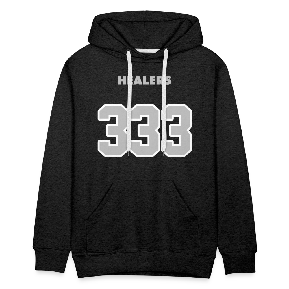 OptiMystic - 333 Healers Hoodie - charcoal grey