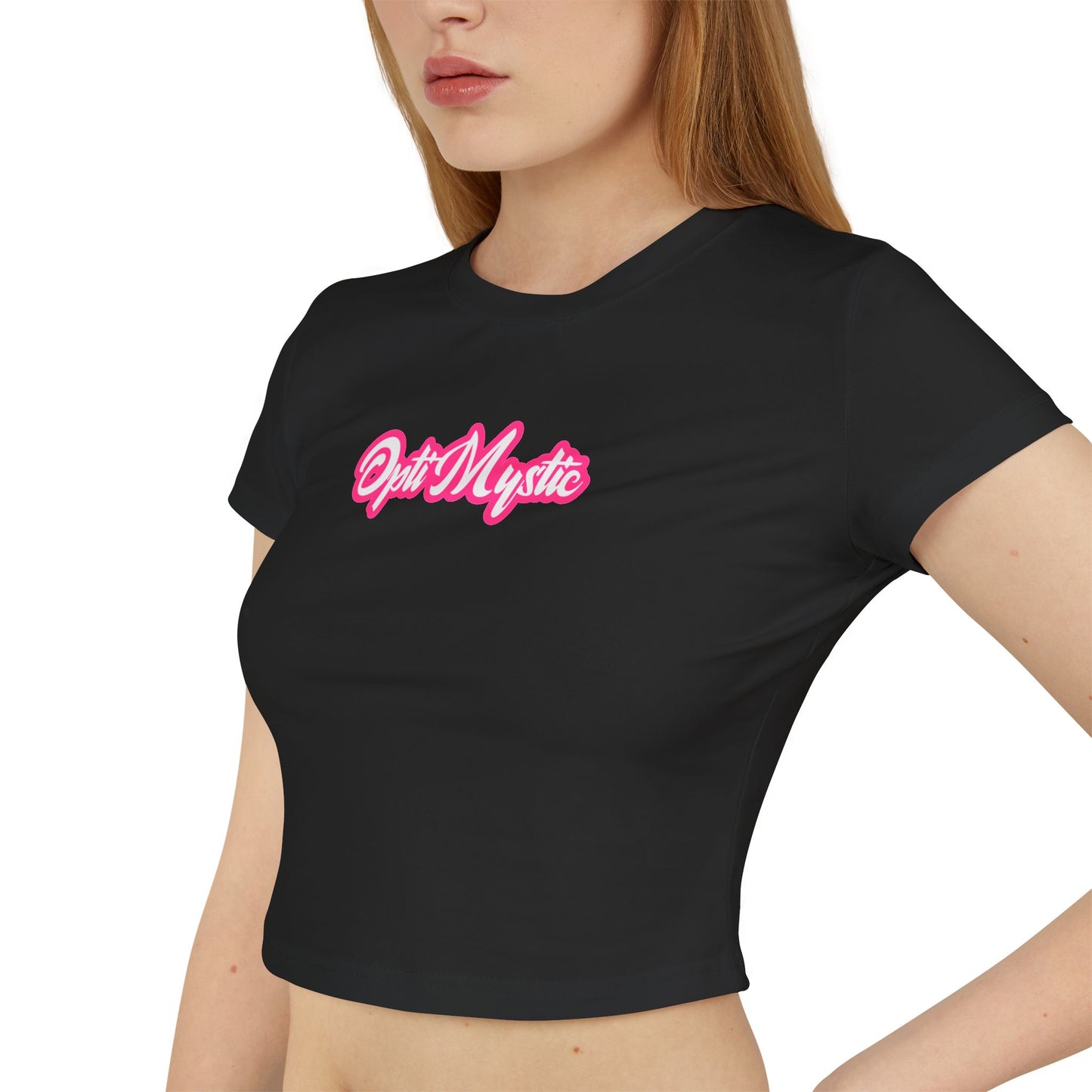 Cursive Women’s Baby Tee