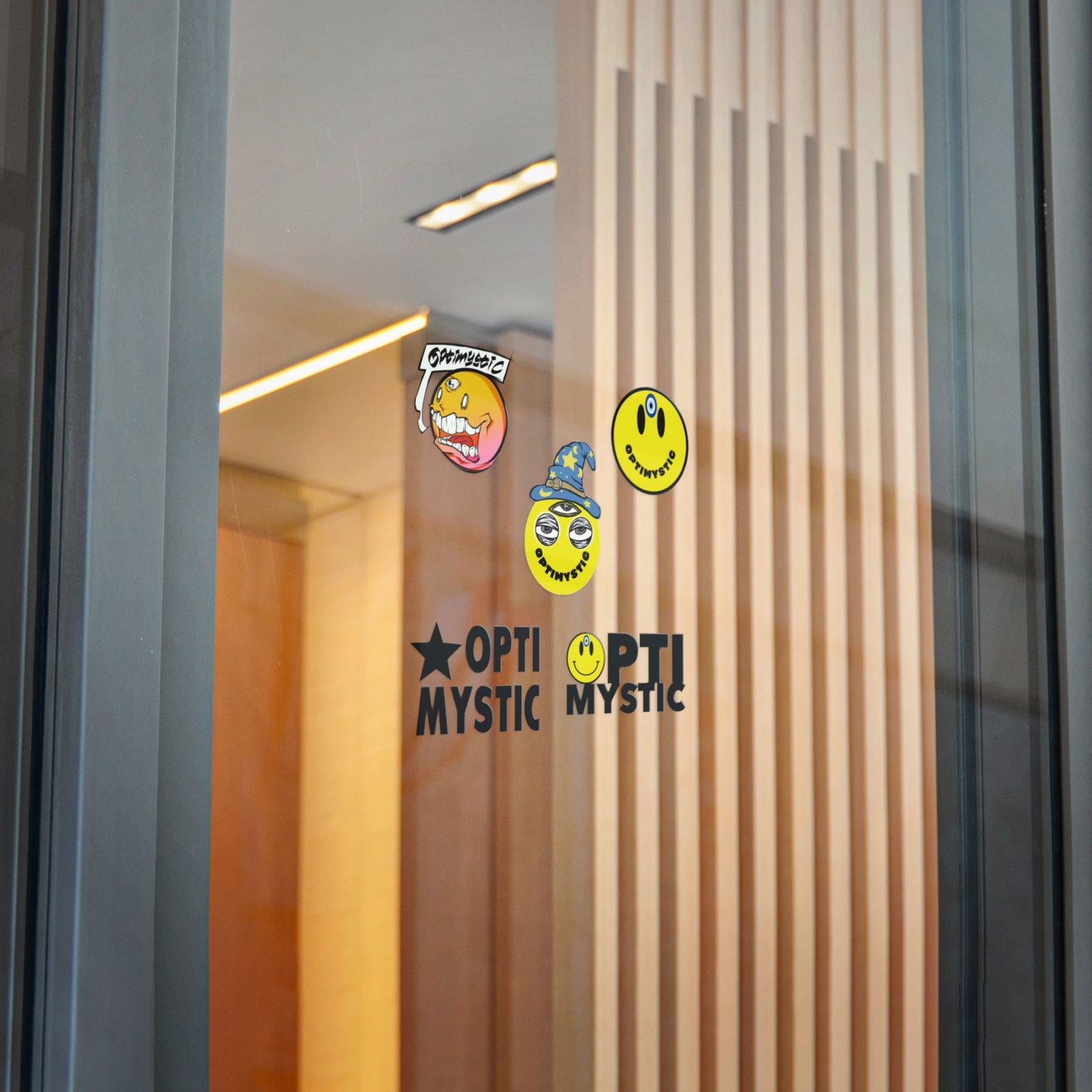 OptiMystic Die-Cut Stickers