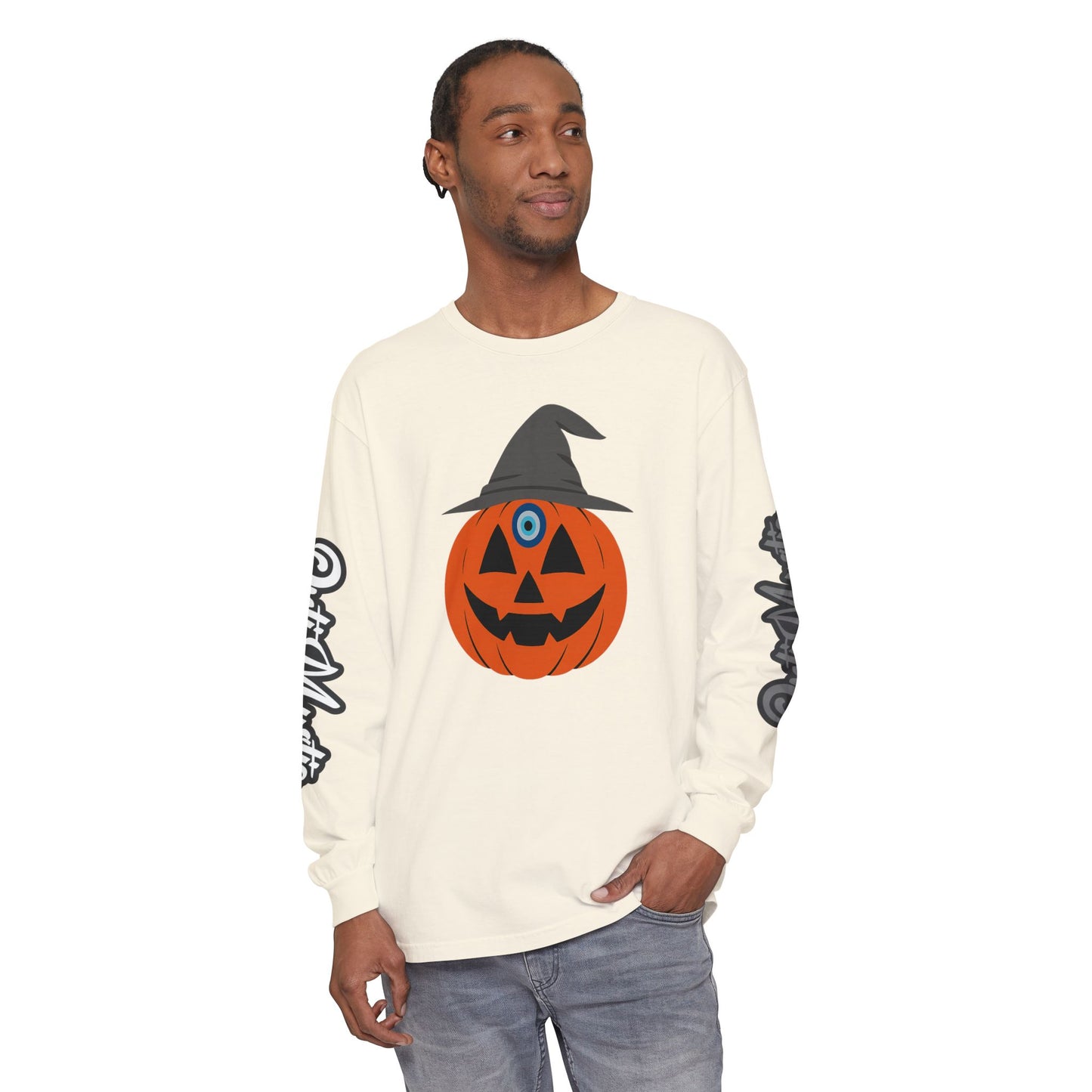 OptiMystic Jack O’ Lantern Long Sleeve Tee