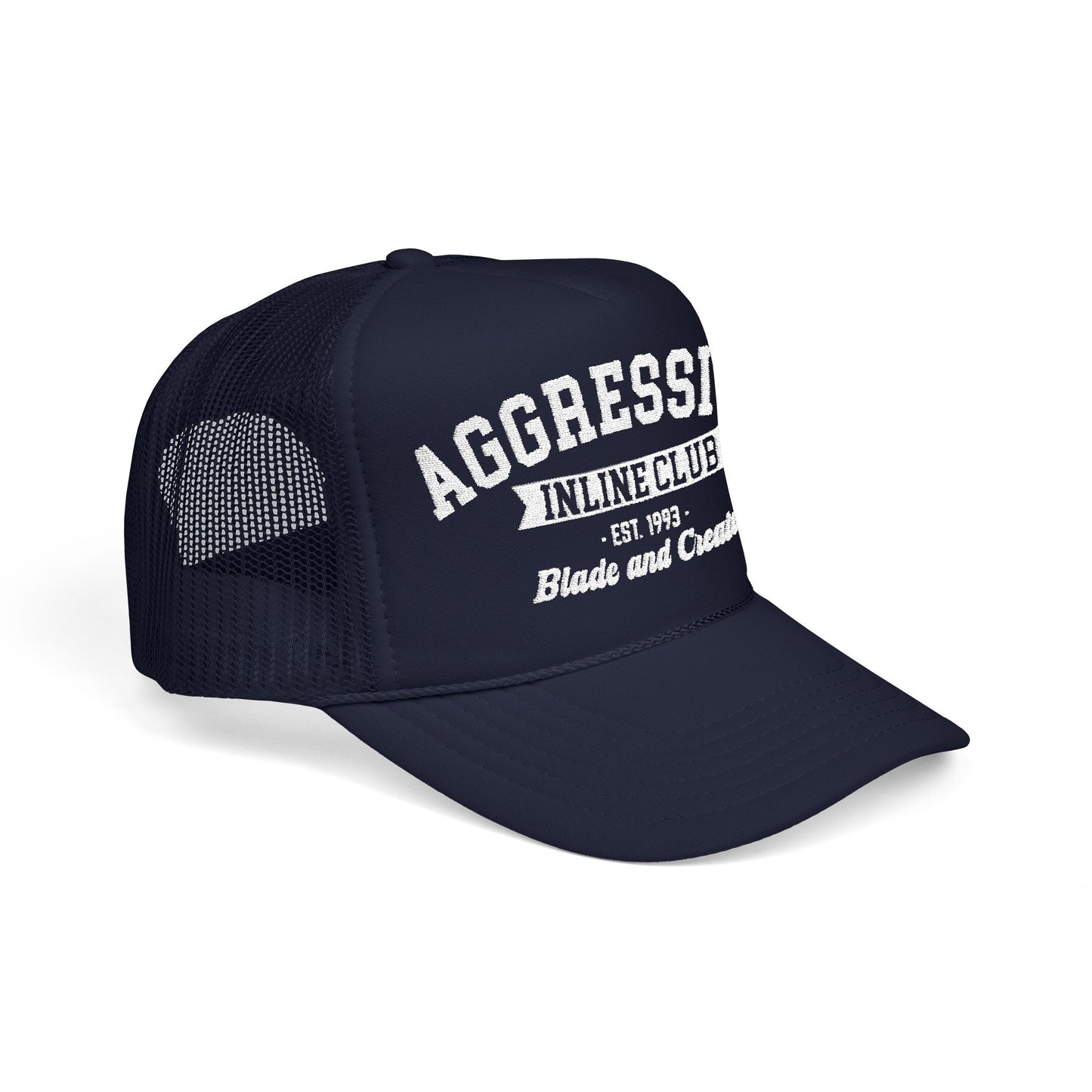 Aggressive Foam Trucker Hat (Embroidered)