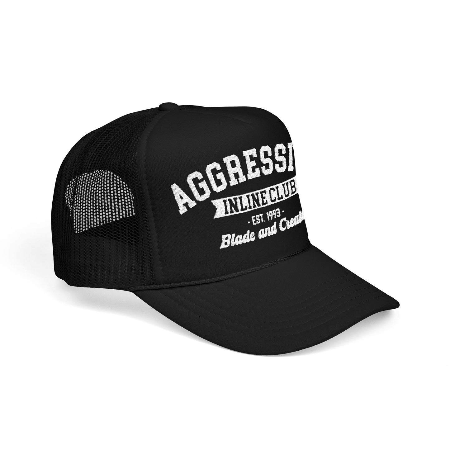 Aggressive Foam Trucker Hat (Embroidered)
