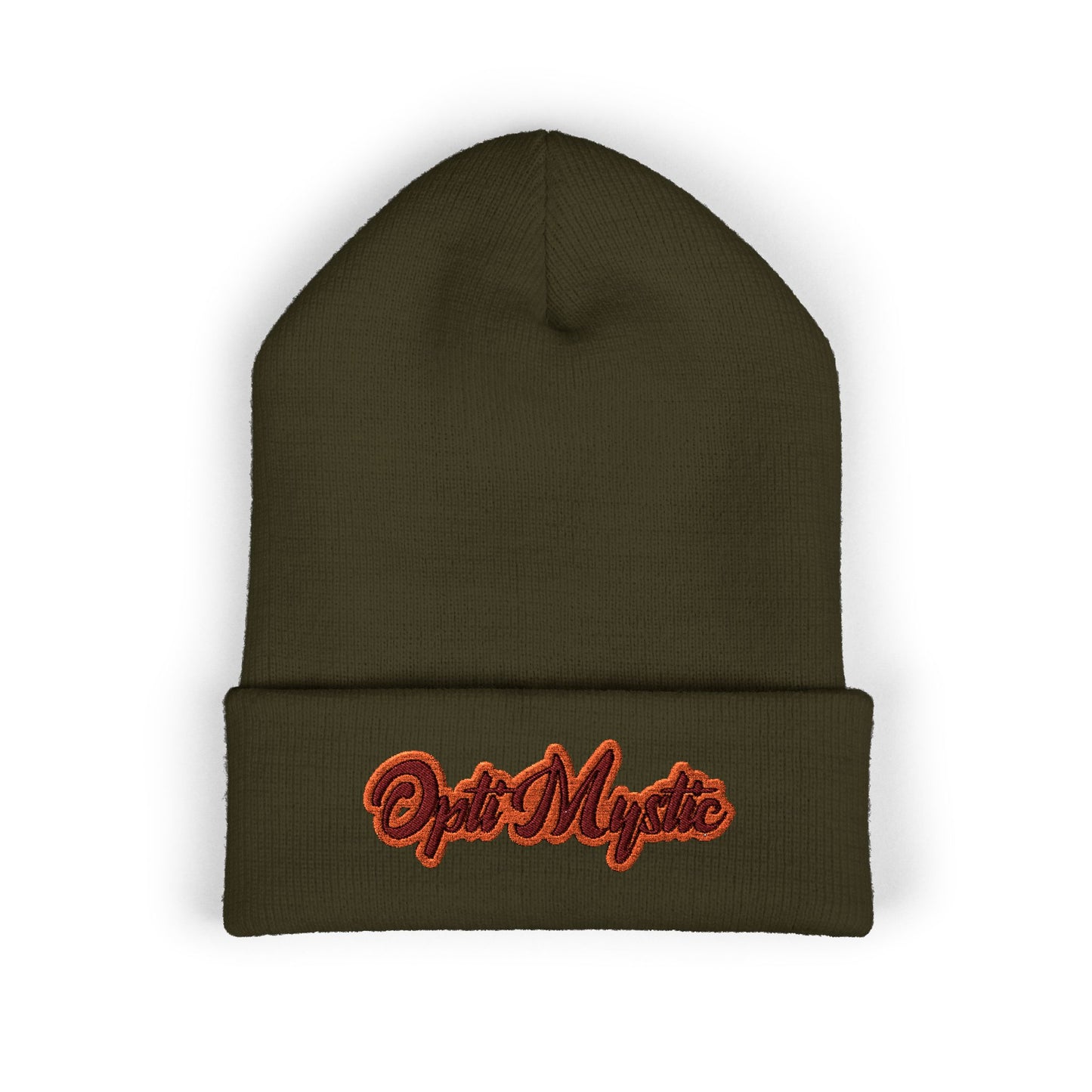 Cursive Tall Beanie (Embroidered)
