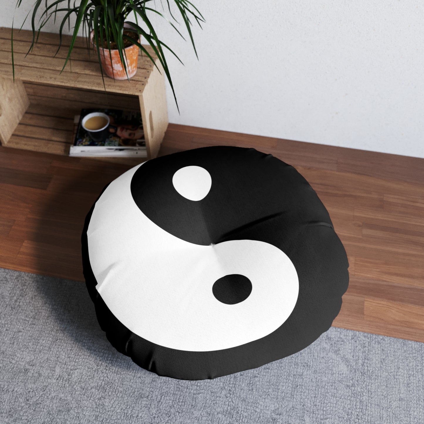 Yin Yang Meditation Floor Pillow