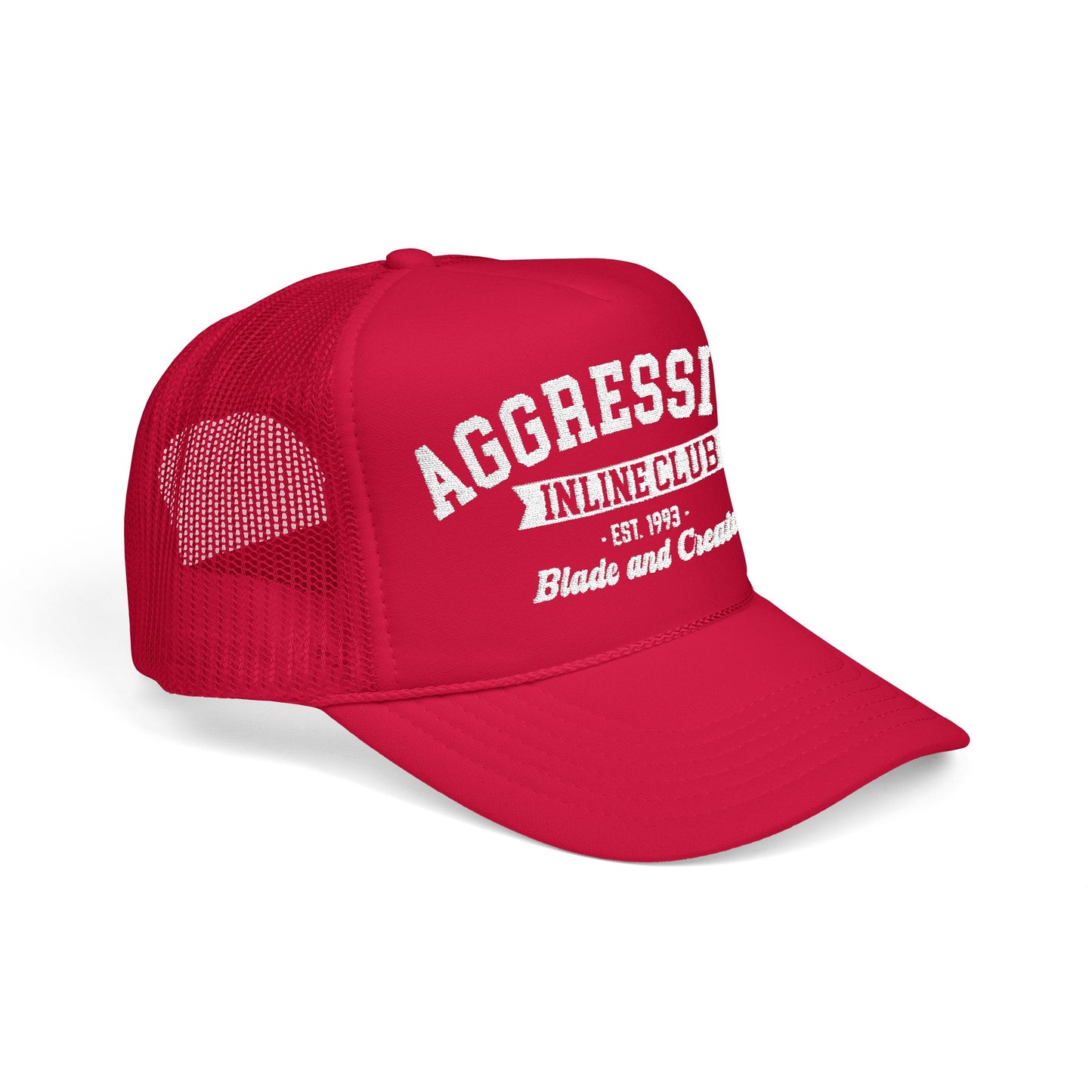 Aggressive Foam Trucker Hat (Embroidered)