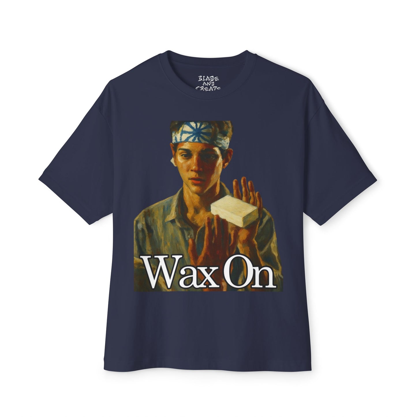 Wax On Boxy Tee
