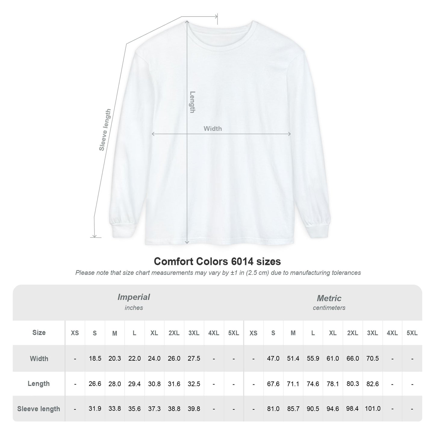 Old English Long Sleeve Tee