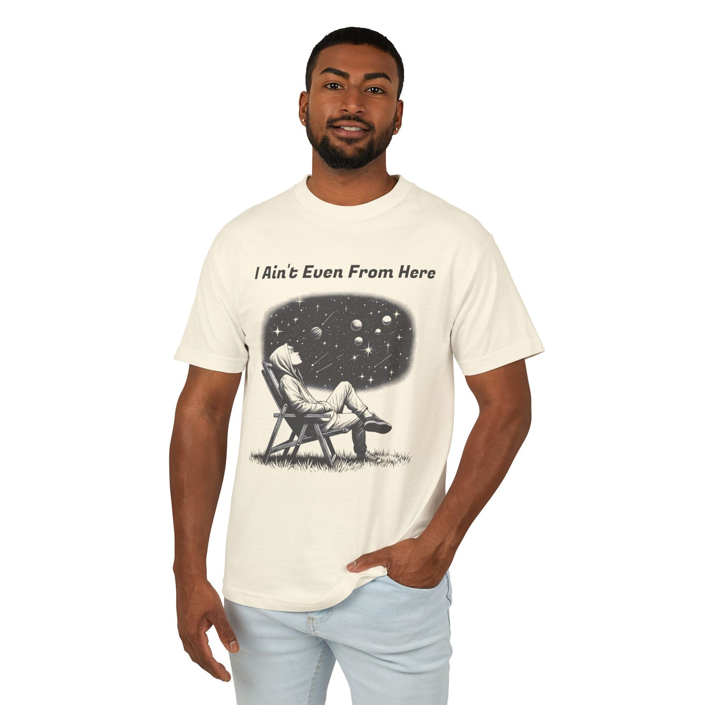 Album T-Shirt - "I Ain't Even From Here" - Unisex Garment-Dyed Tee