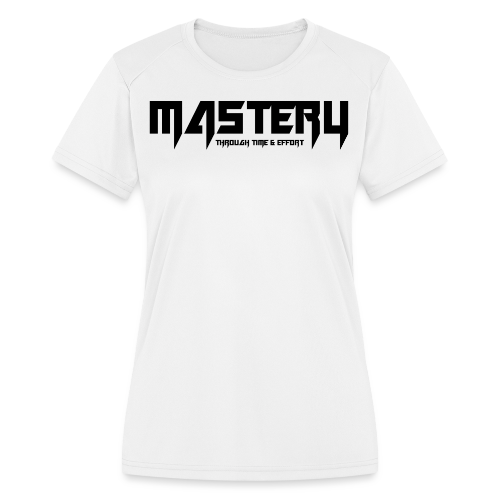 Women's “Mastery” Performance T-Shirt - White - white