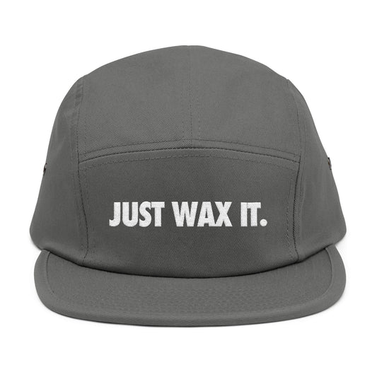 Just Wax It 5 Panel Cap (Embroidered)