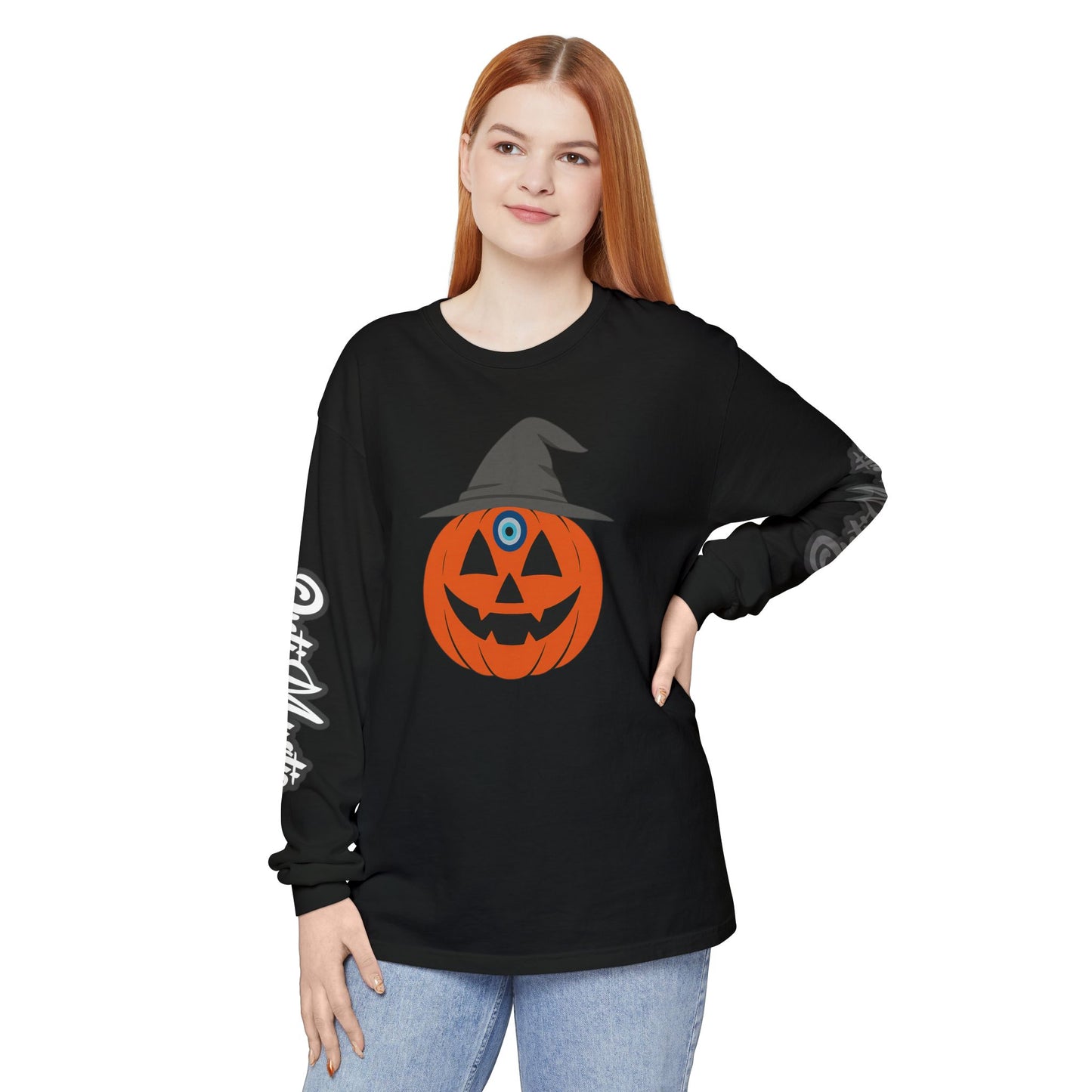 OptiMystic Jack O’ Lantern Long Sleeve Tee