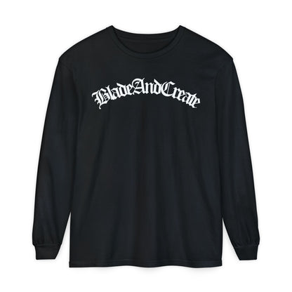 Old English Long Sleeve Tee