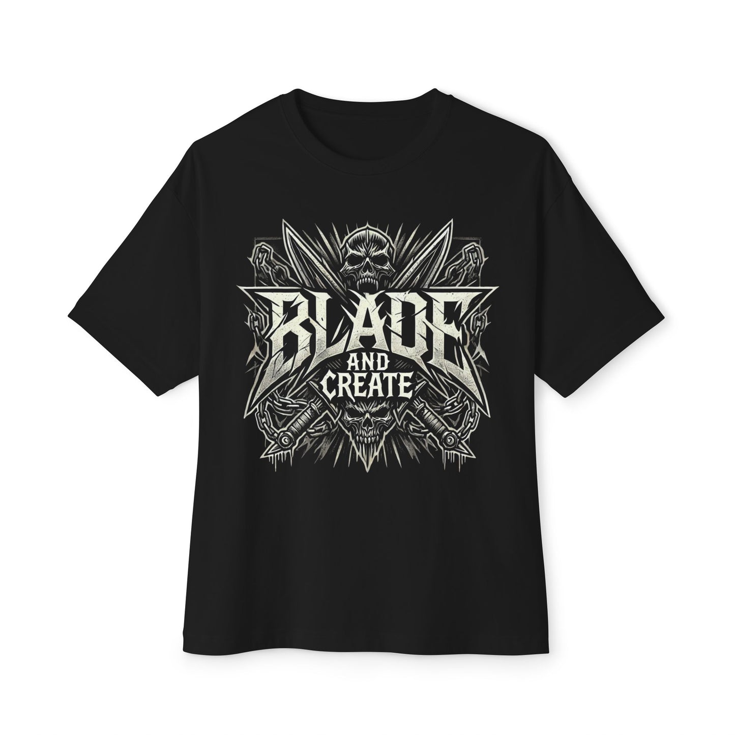 Blades and Skulls Boxy Tee