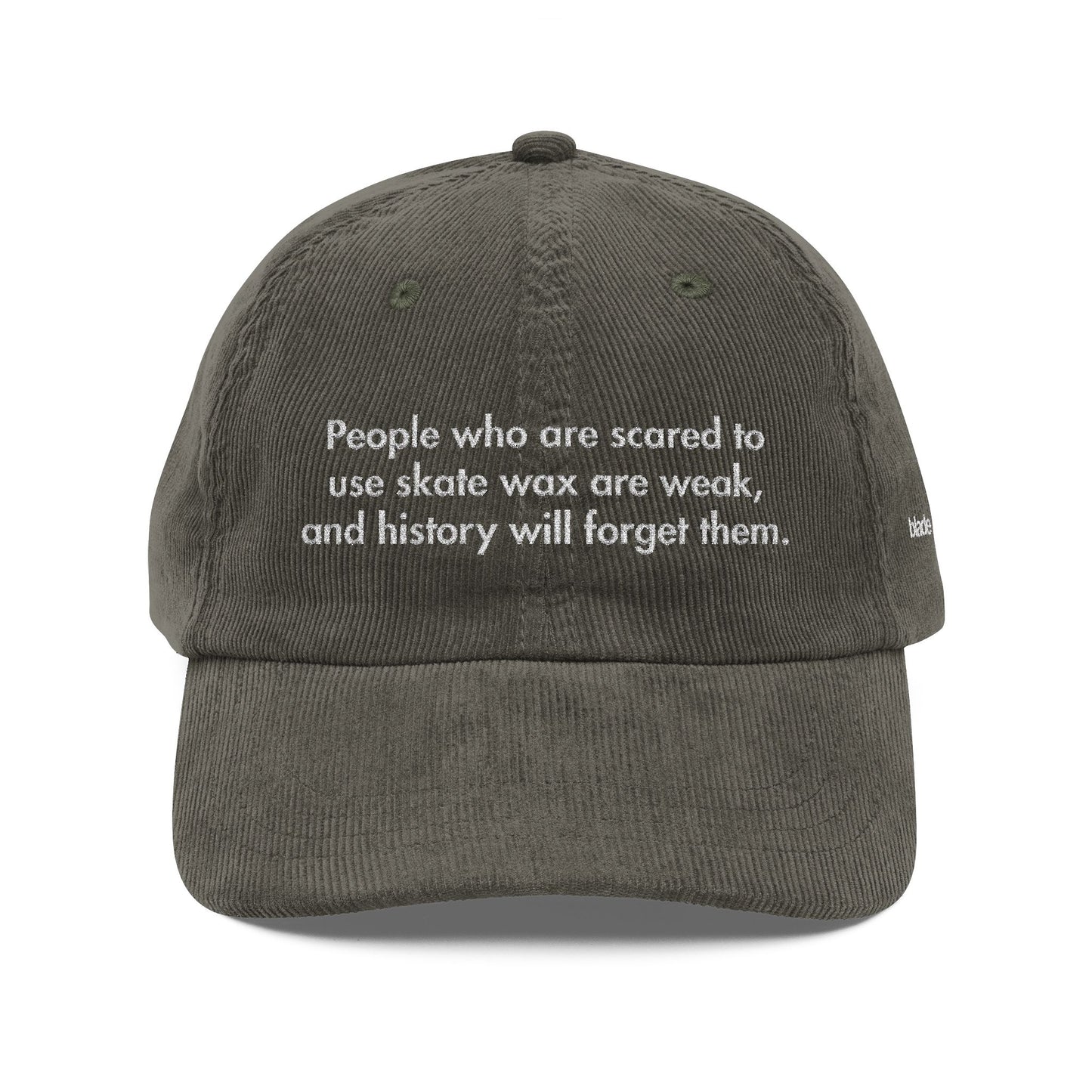 Scared Corduroy Hat (Embroidered)