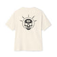 Mystic Minds - Front Letters / Back Skull - Soft Boxy Tee