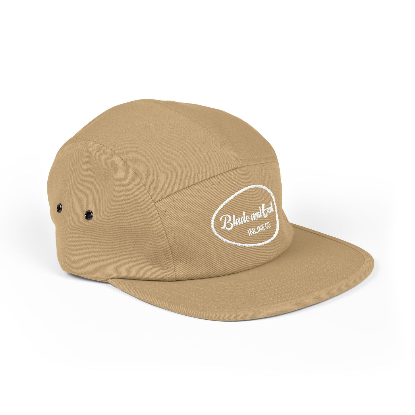 Classic Oval Logo 5-Panel Cap (Embroidered)