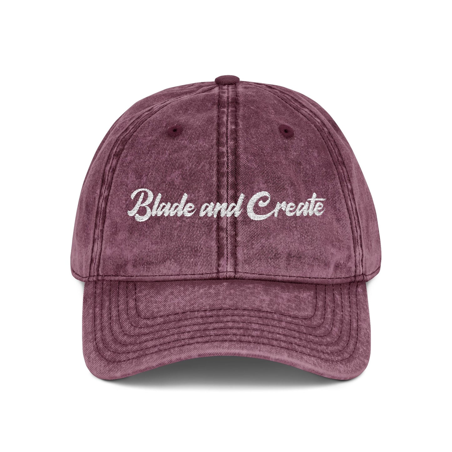 Classic Logo Distressed Dad Hat (Embroidered)