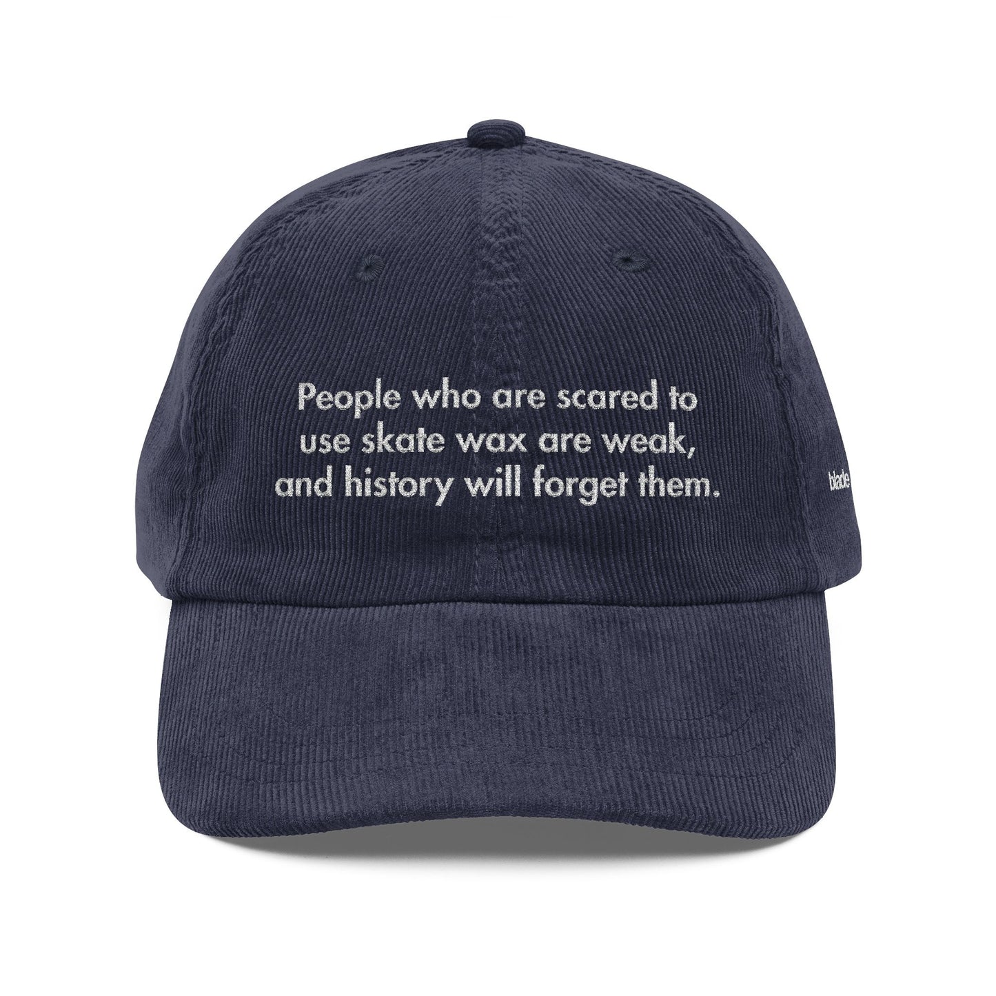 Scared Corduroy Hat (Embroidered)