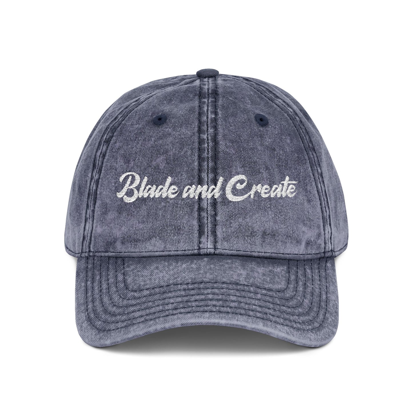Classic Logo Distressed Dad Hat (Embroidered)