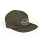 Classic Oval Logo 5-Panel Cap (Embroidered)