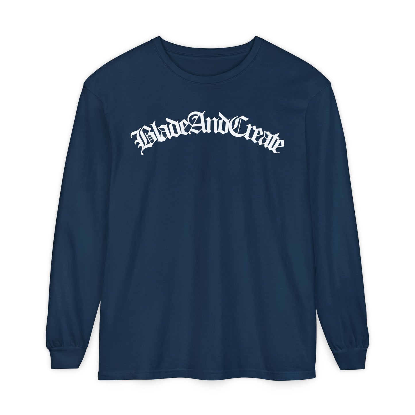 Old English Long Sleeve Tee