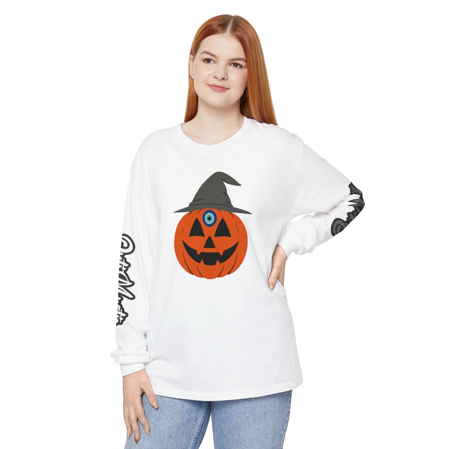 OptiMystic Jack O’ Lantern Long Sleeve Tee