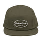 Classic Oval Logo 5-Panel Cap (Embroidered)