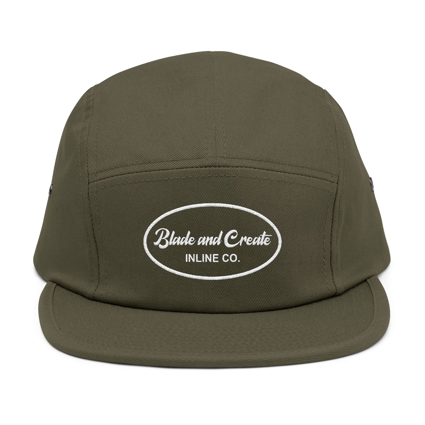 Classic Oval Logo 5-Panel Cap (Embroidered)