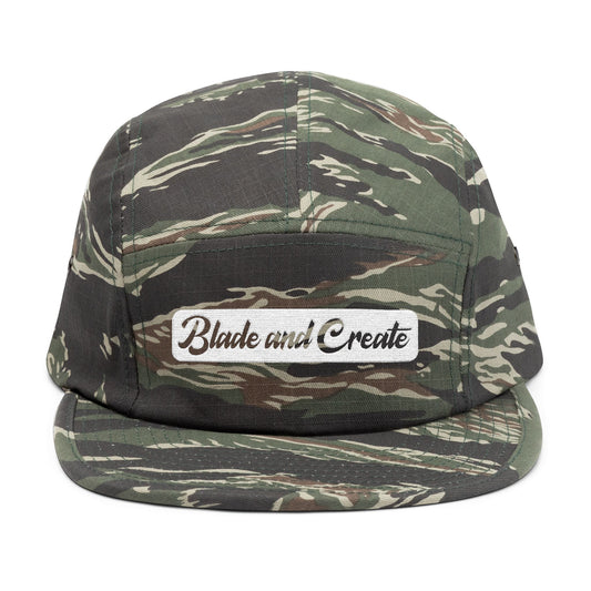 Classic Cutout 5 Panel Hat (Embroidered)