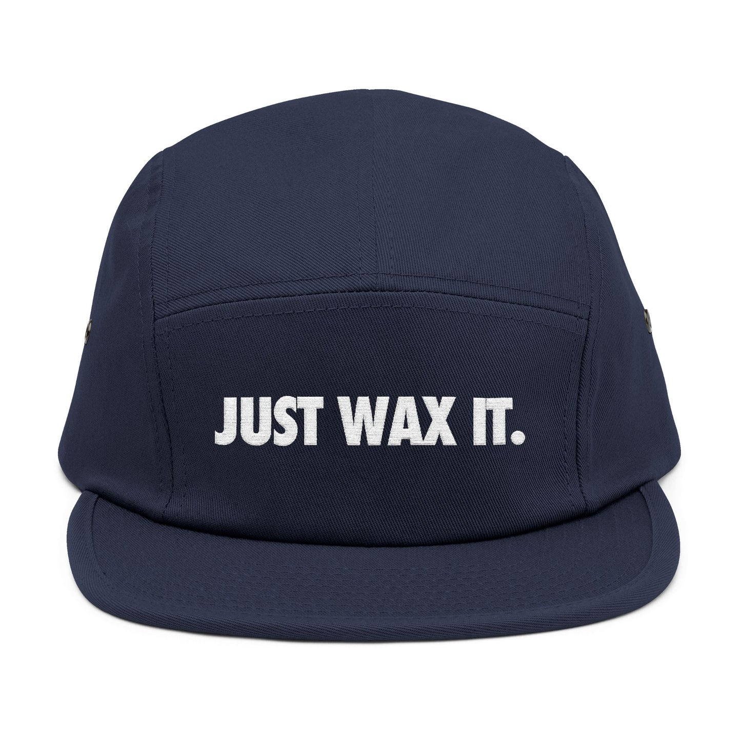 Just Wax It 5 Panel Cap (Embroidered)