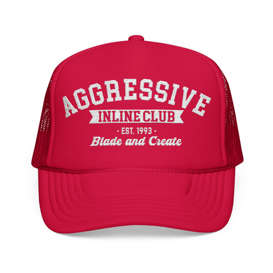 Aggressive Foam Trucker Hat (Embroidered)