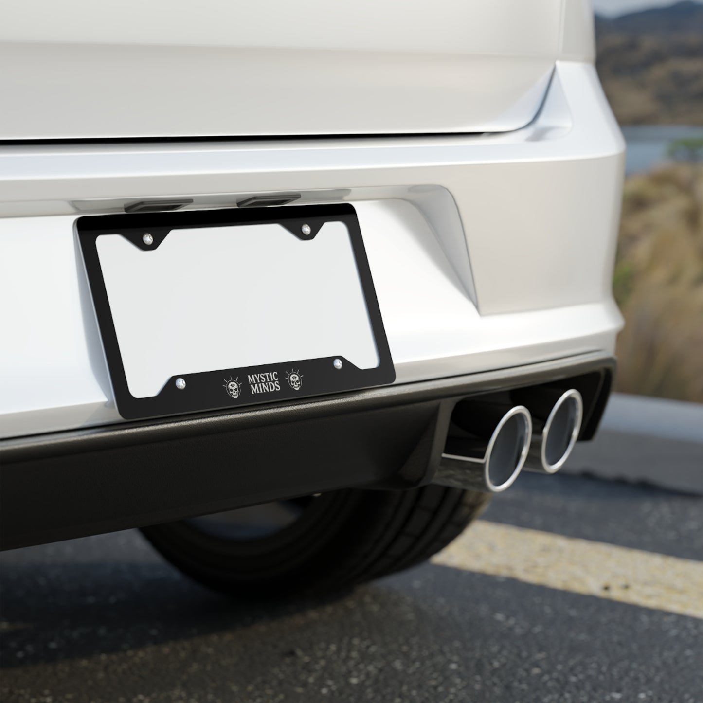 Mystic Minds License Plate Frame