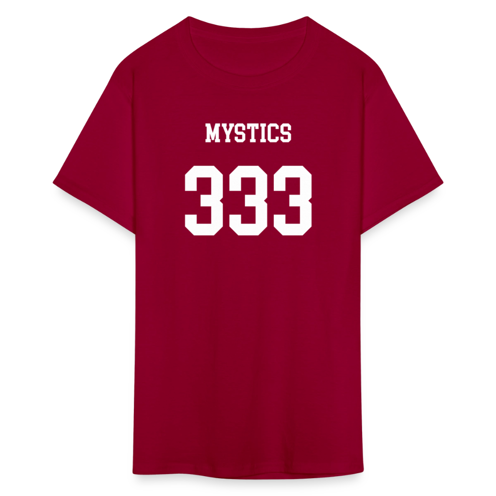 Mystics Team Tee - dark red