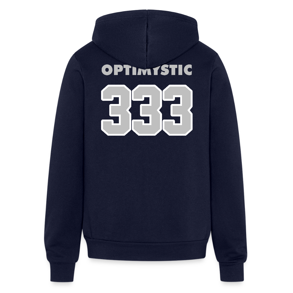 OptiMystic - 333 Healers Zip Hoodie - navy