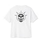 Mystic Minds - Front Letters / Back Skull - Soft Boxy Tee