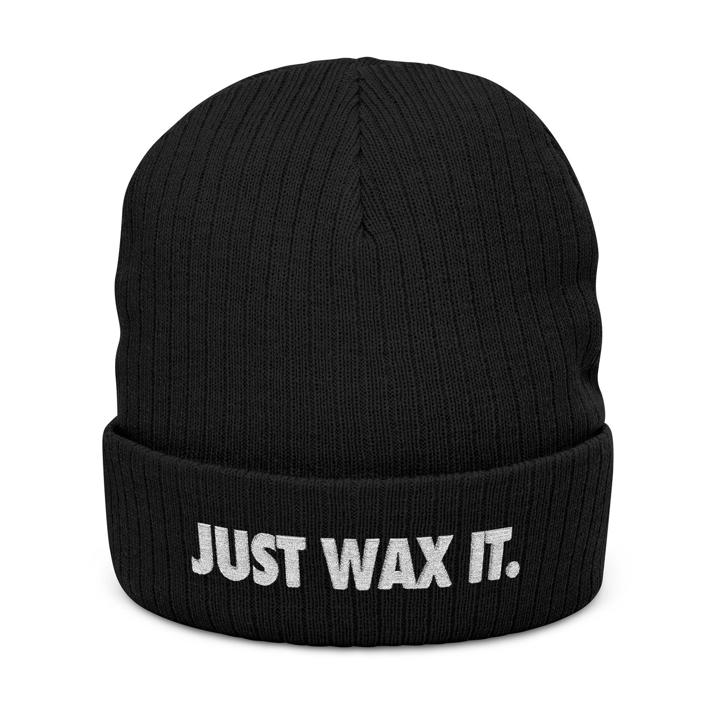 Just Wax It Ribbed Beanie