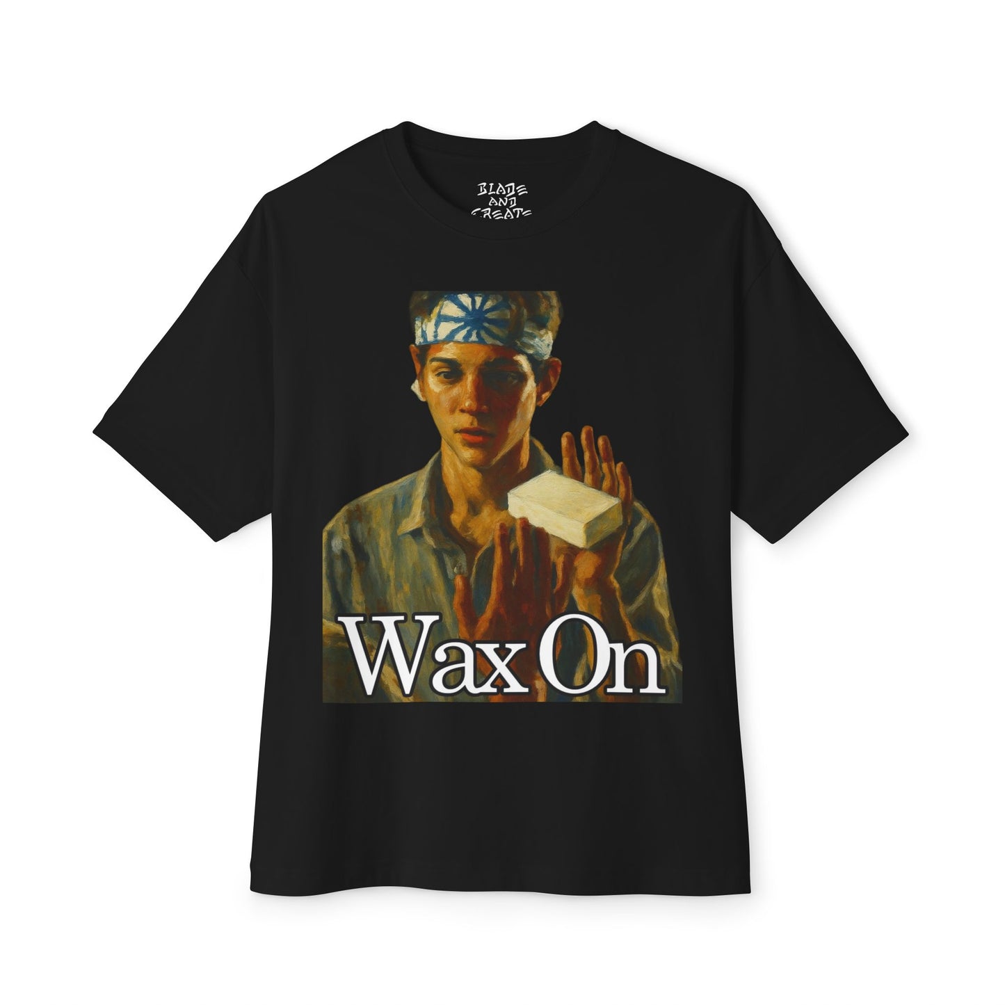 Wax On Boxy Tee