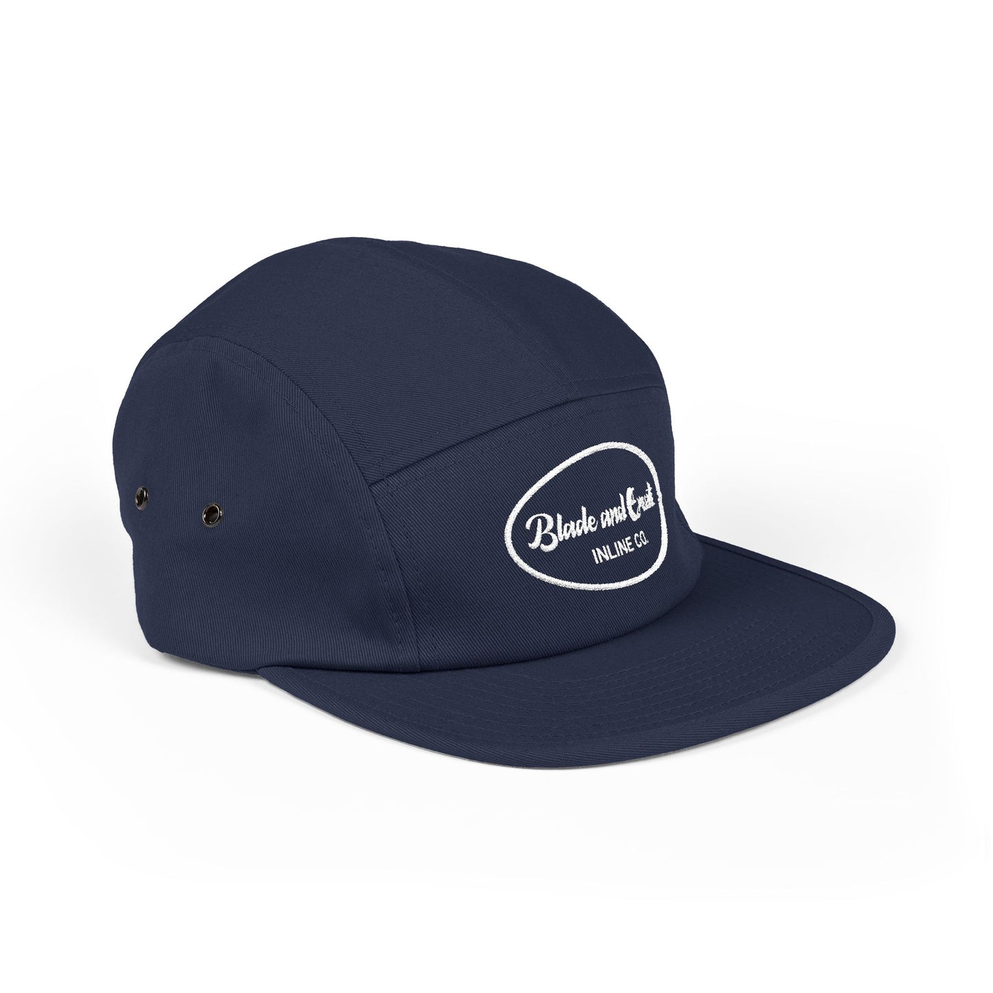 Classic Oval Logo 5-Panel Cap (Embroidered)
