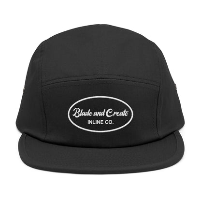 Classic Oval Logo 5-Panel Cap (Embroidered)