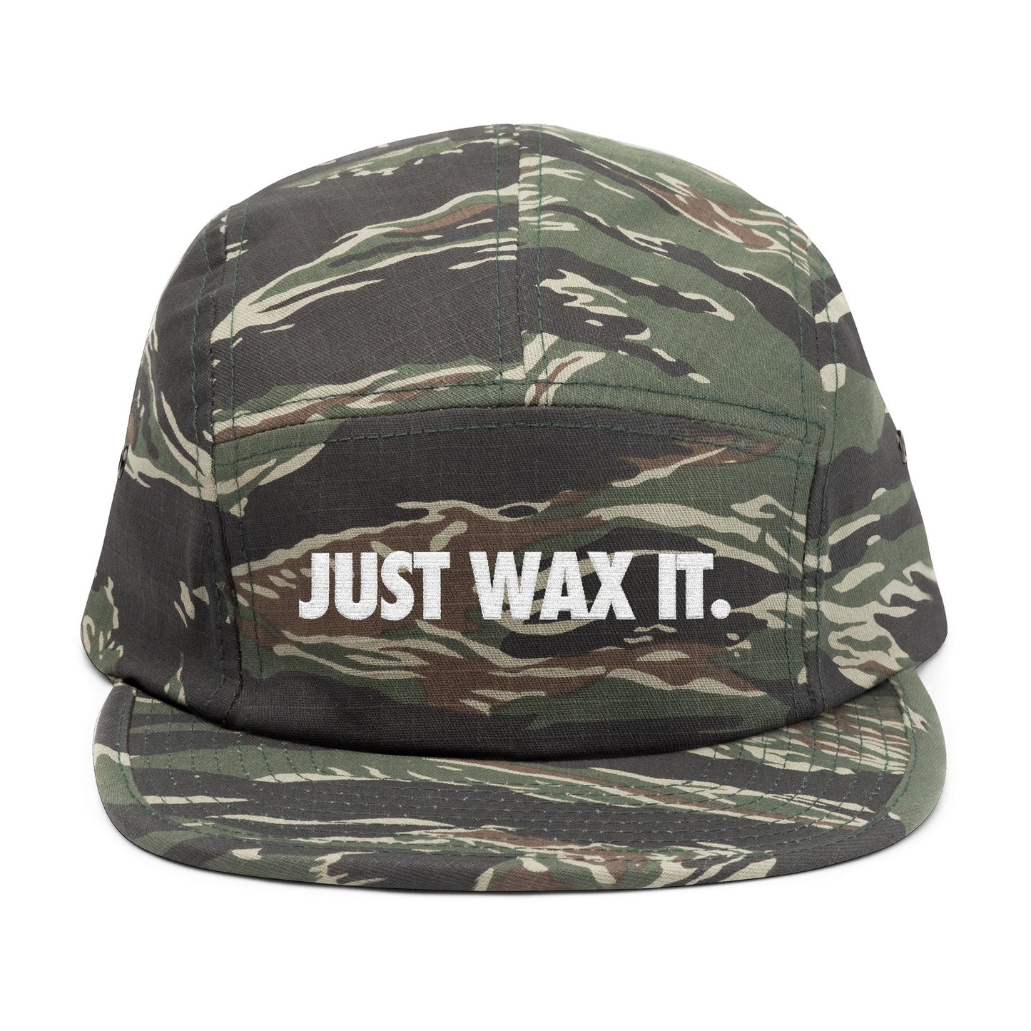 Just Wax It 5 Panel Cap (Embroidered)