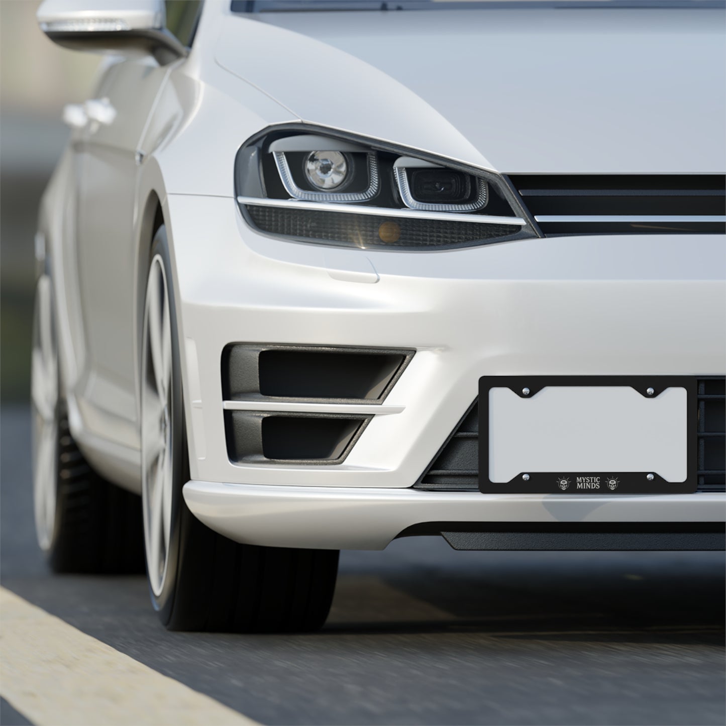 Mystic Minds License Plate Frame