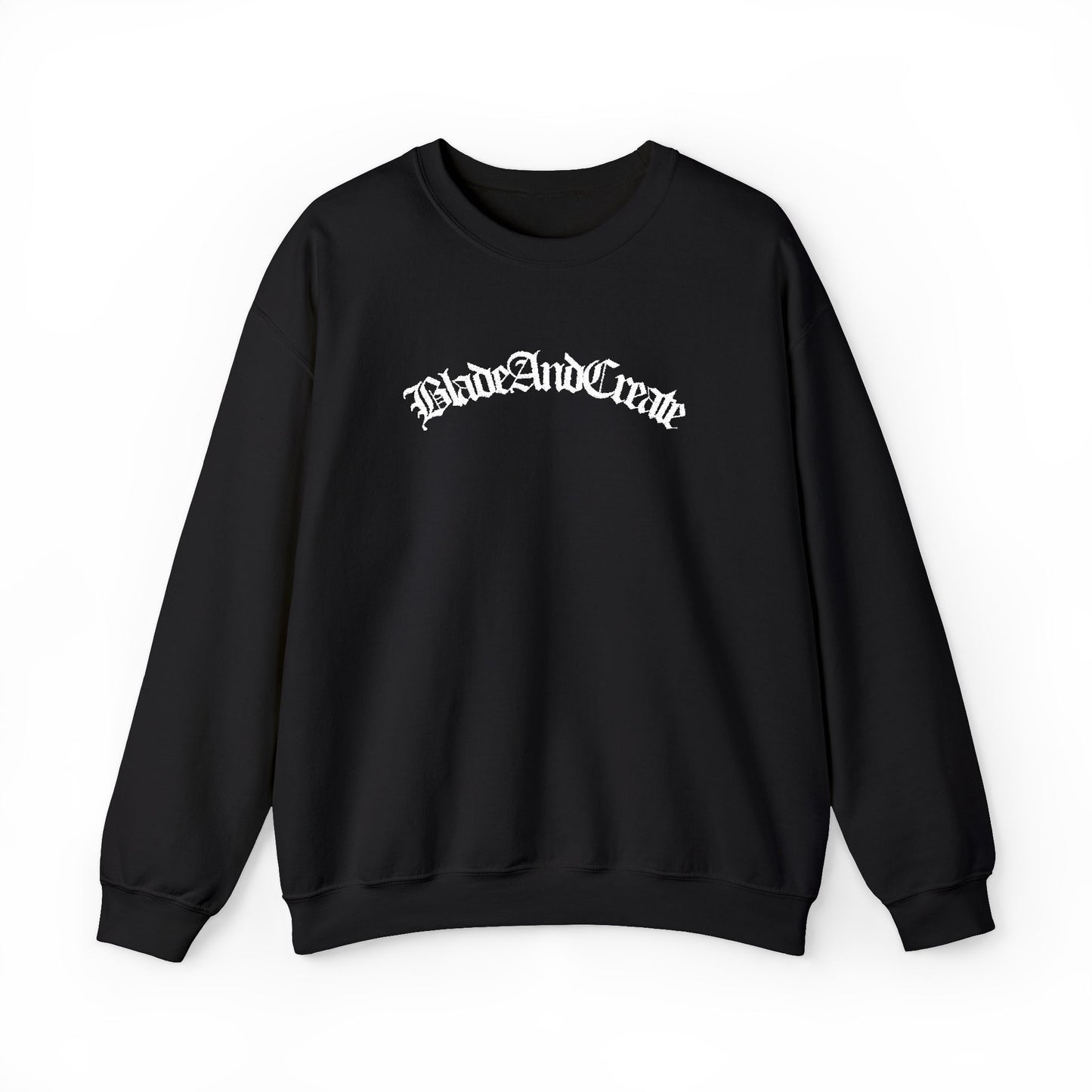 Old English Crew Neck Sweat Shirt (Embroidered)