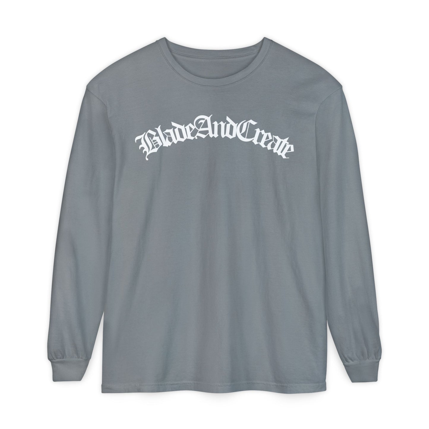 Old English Long Sleeve Tee