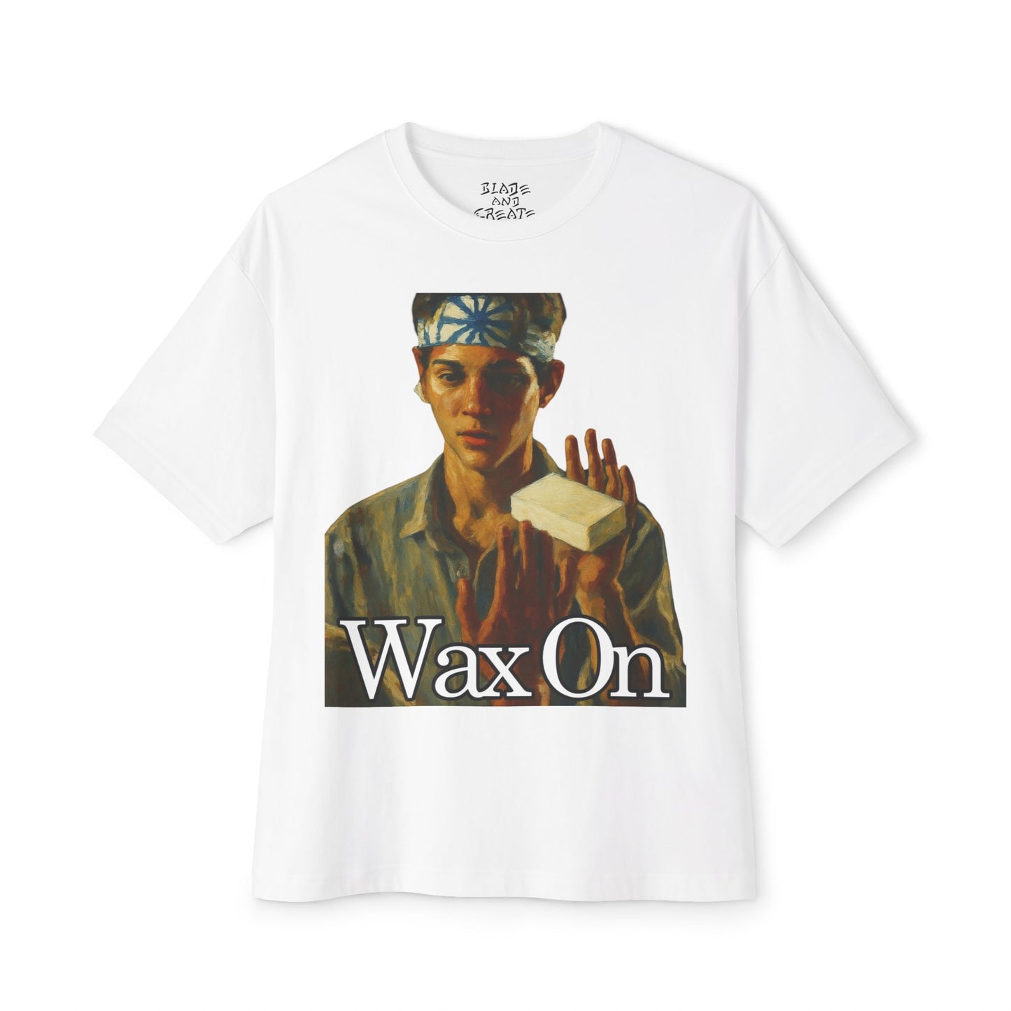 Wax On Boxy Tee