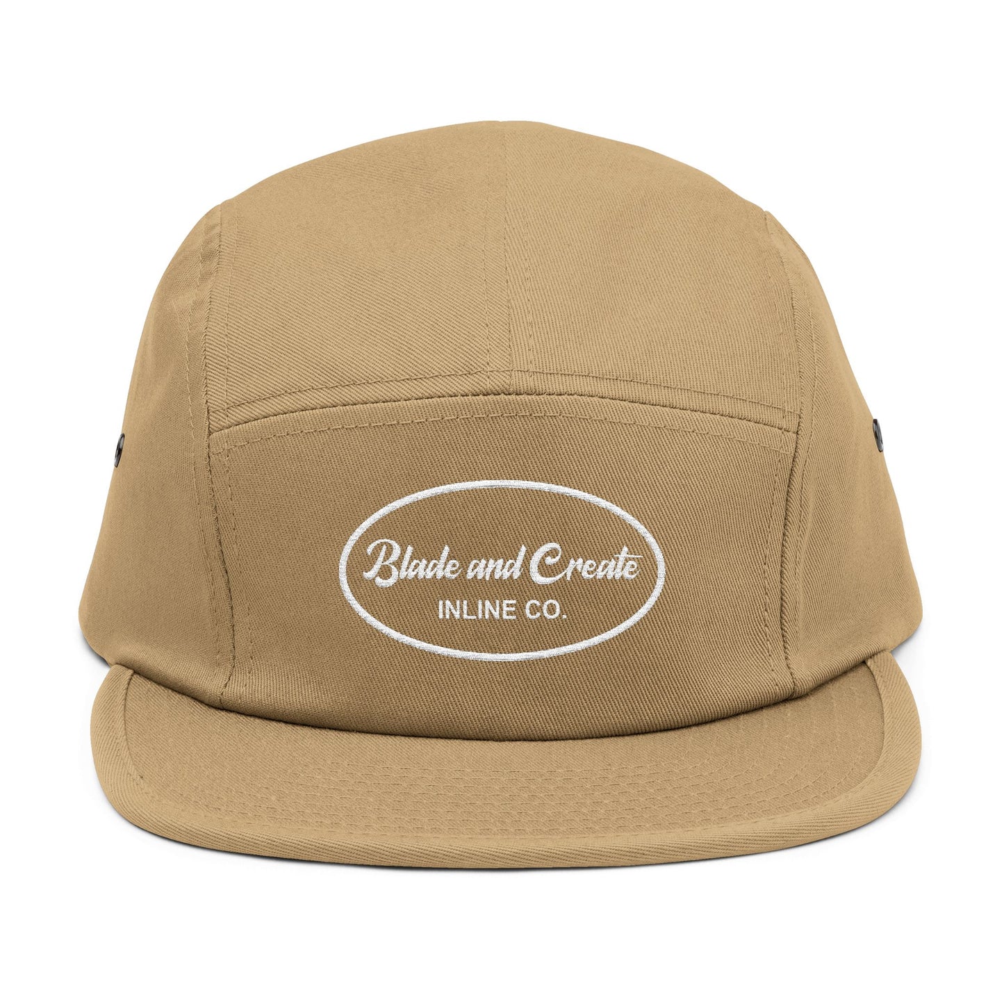Classic Oval Logo 5-Panel Cap (Embroidered)