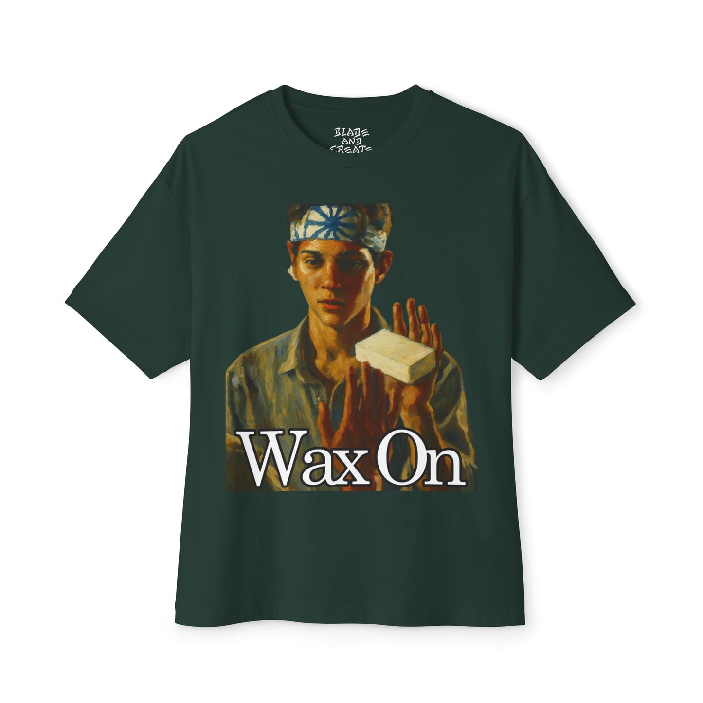 Wax On Boxy Tee