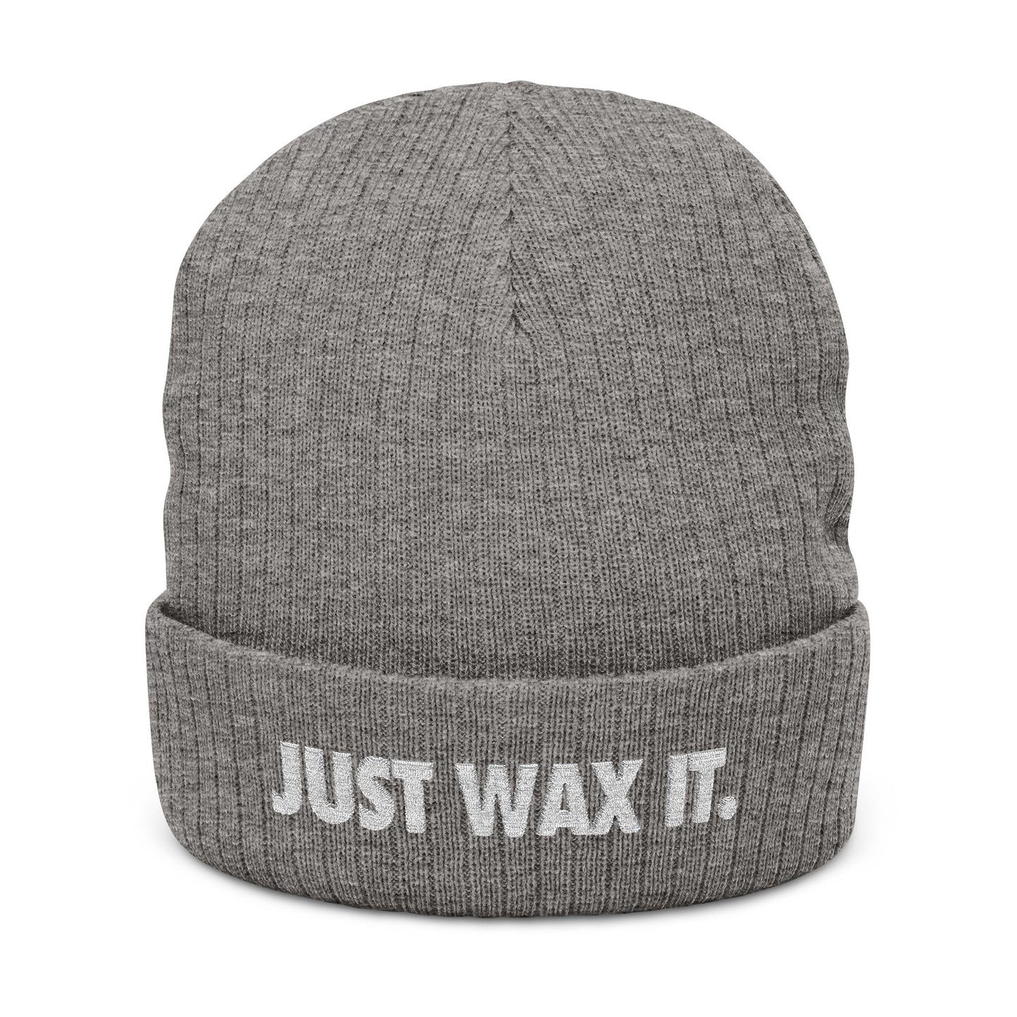 Just Wax It Ribbed Beanie