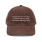 Scared Corduroy Hat (Embroidered)